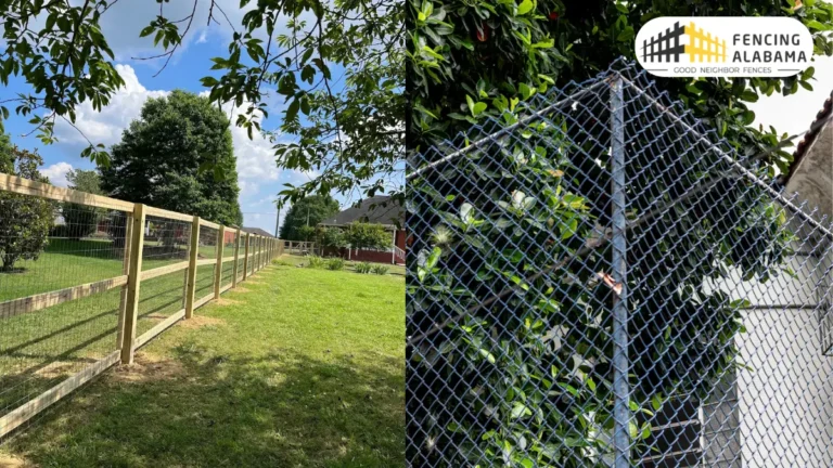 cheaper alternatives to a chain link fence